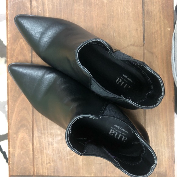 ANA GARWIN Black Mid Boots size 6 - Picture 2 of 9